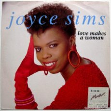 Discos de vinilo: JOYCE SIMS - LOVE MAKES A WOMAN - MAXI LONDON RECORDS 1988 UK BPY. Lote 287894833