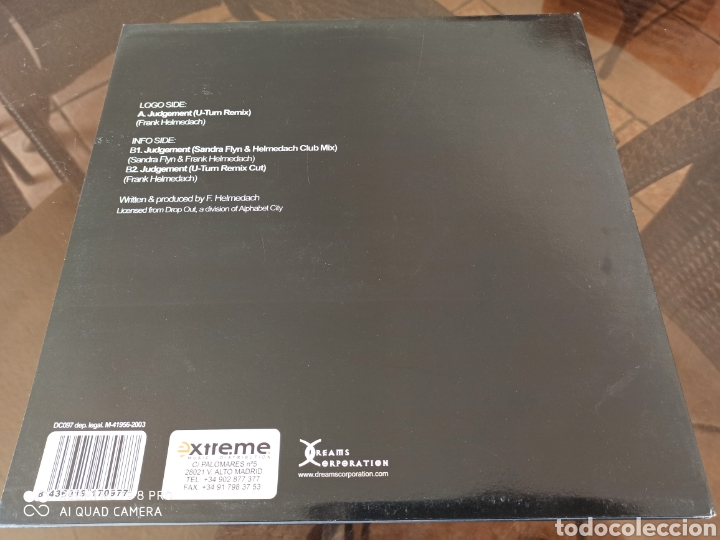 Discos de vinilo: Frank Helmedach - Judgement (12&rdquo;) - Foto 2