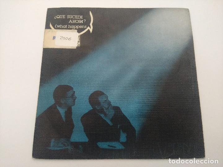 Discos de vinilo: SINGLE/VOCODER/QUE SUCEDE AHORA/PROMOCIONAL. - Foto 1