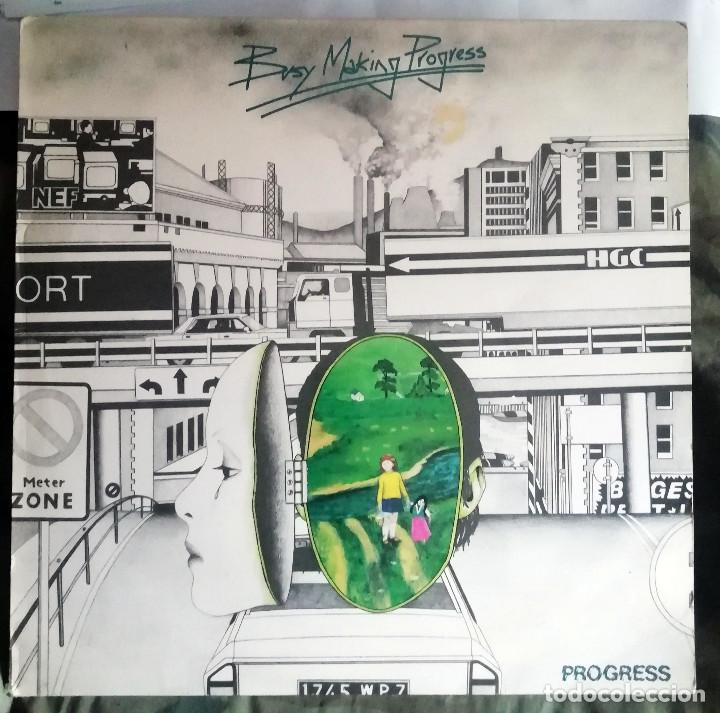 Discos de vinilo: Progress &ndash; Busy Making Progress LP, UK 1978 Michael Cassidy - Foto 1