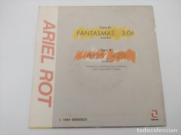 Discos de vinilo: ARIEL ROT/FANTASMAS/SINGLE. - Foto 3