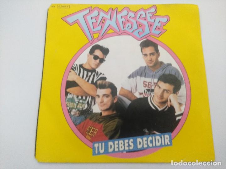 Discos de vinilo: SINGLE/TENNESSEE/TU DEBES DECIDIR. - Foto 1