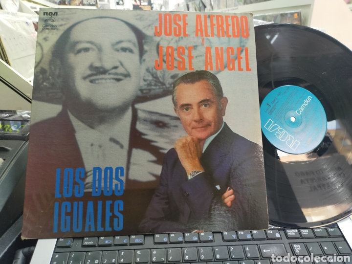 Disques de vinyle: Jos&eacute; Alfredo y Jos&eacute; &Aacute;ngel lp ferrusquilla los dos iguales M&eacute;xico 1980
