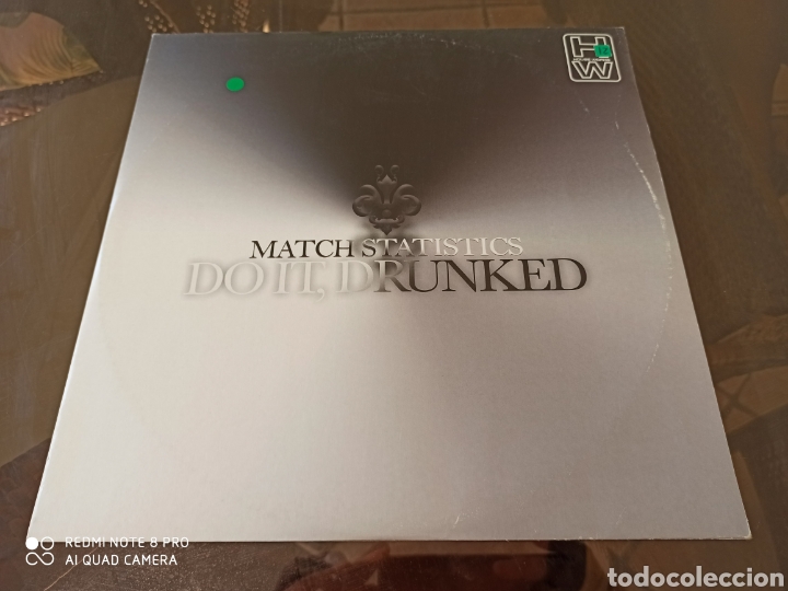Discos de vinilo: Match Statistics - Do It, Drunked (12&rdquo;, Maxi) - Foto 1