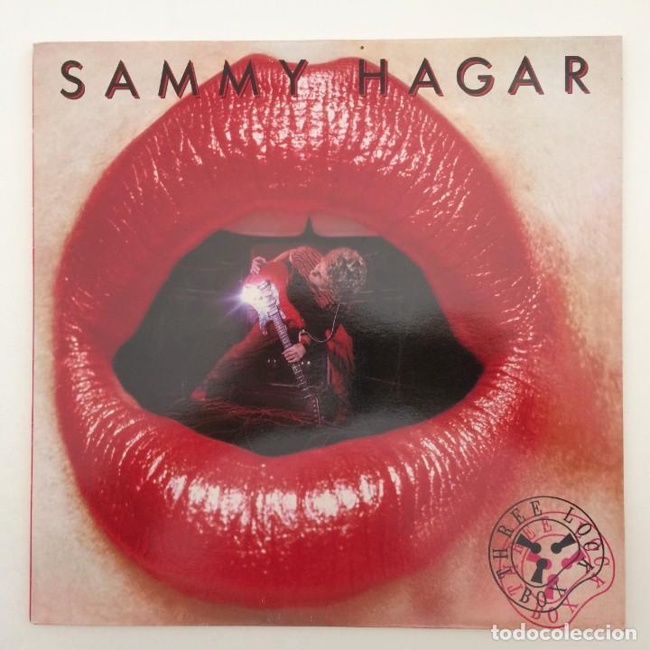 Discos de vinilo: Sammy Hagar &lrm;&ndash; Three Lock Box, UK 1982 Geffen Records - Foto 1