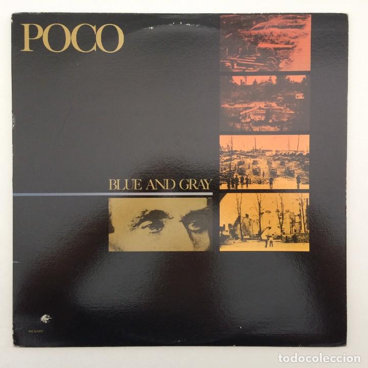 Discos de vinilo: Poco &lrm;&ndash; Blue And Gray, USA 1981 MCA Records - Foto 1