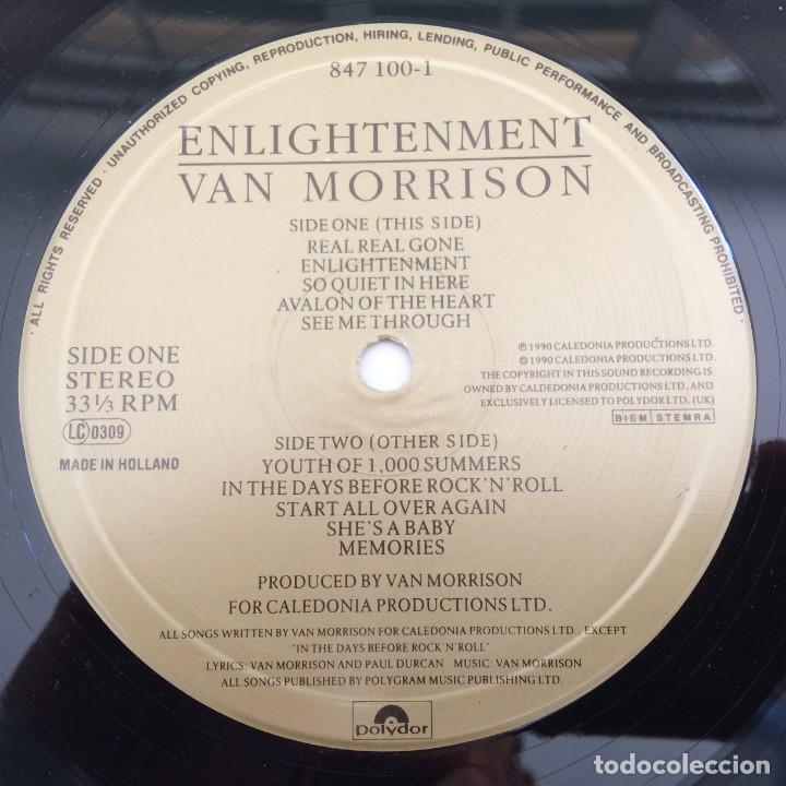 Discos de vinilo: Van Morrison &lrm;&ndash; Enlightenment Holanda,1990 Polydor* - Foto 4