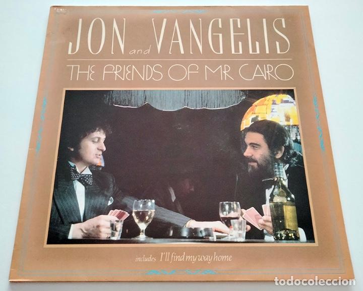 VINILO LP DE JON AND VANGELIS. THE FRIENDS OF MR. CAIRO. 1981. (Música - Discos de Vinilo - Maxi Singles - Pop - Rock - New Wave Internacional de los 80)