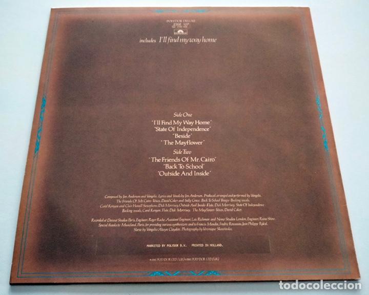Discos de vinilo: VINILO LP DE JON AND VANGELIS. THE FRIENDS OF MR. CAIRO. 1981. - Foto 2 - 287940288
