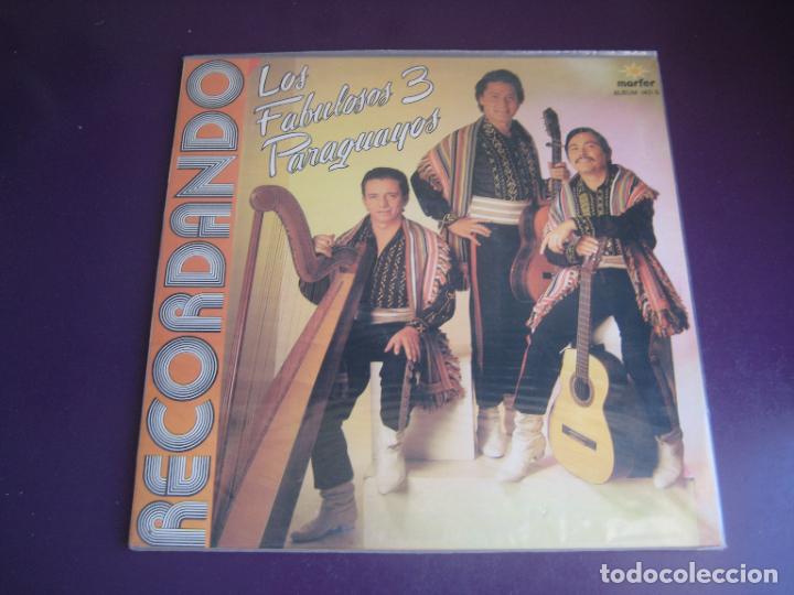 Vinyl records: LOS FABULOSOS TRES PARAGUAYOS - DOBLE LP MARFER 1979 - 24 EXITOS MELODICA LATINA SIN ESTRENAR