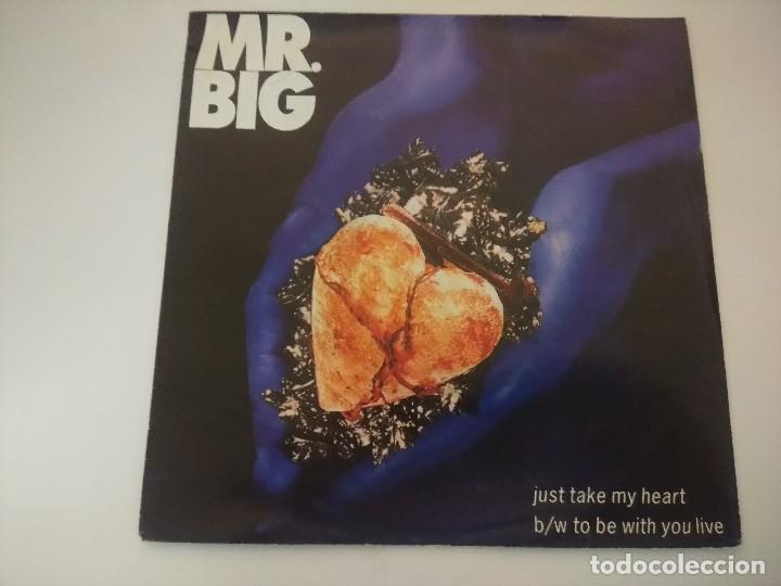 Discos de vinilo: MR.BIG/JUST TAKE MY HEART/SINGLE. - Foto 1