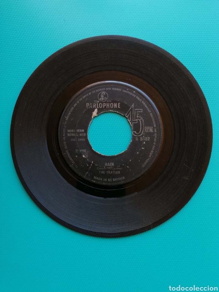 Discos de vinilo: The Beatles - Paperback writer-Rain - Foto 2