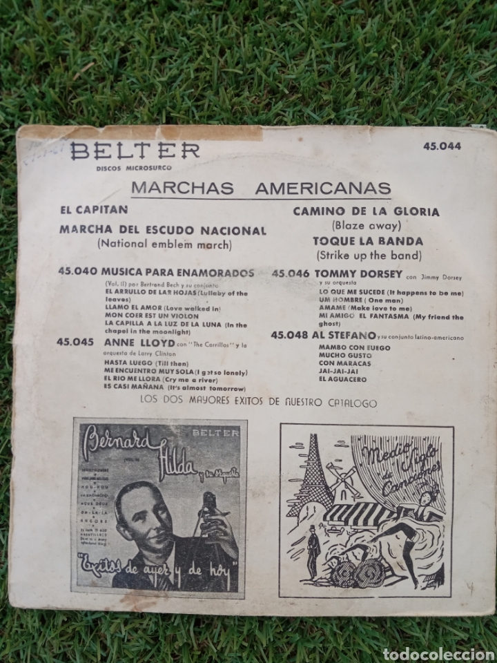 Discos de vinilo: Vinilo single MARCHAS AMERICANAS - Foto 2
