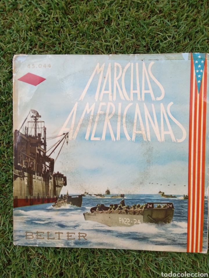 Discos de vinilo: Vinilo single MARCHAS AMERICANAS - Foto 1