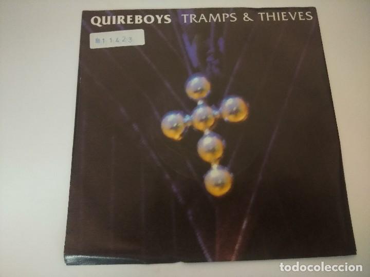 Discos de vinilo: QUIREBOYS/TRAMPS & THIEVES/SINGLE. - Foto 1