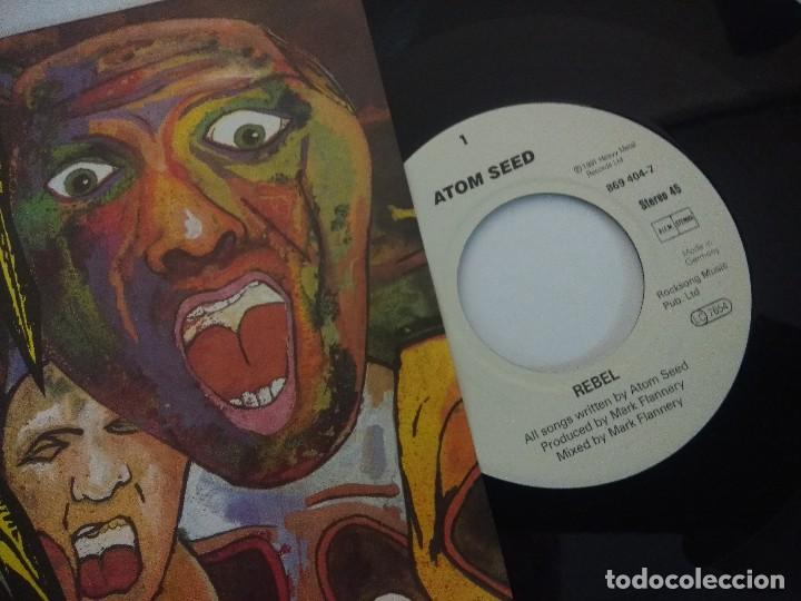 Discos de vinilo: ATOM SEED/REBEL/SINGLE. - Foto 2