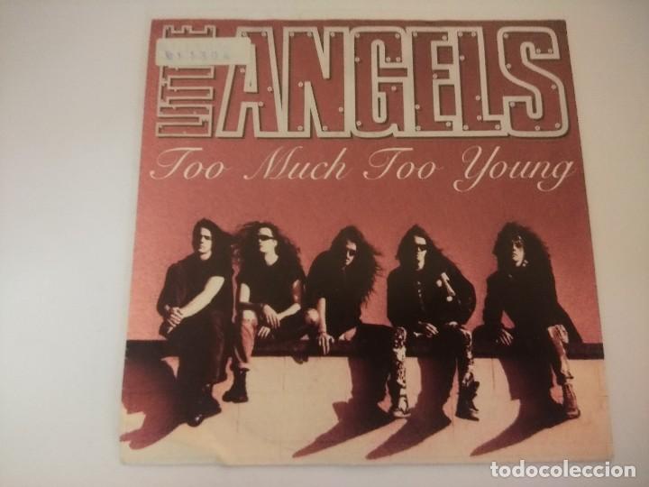 Discos de vinilo: LITTLE ANGELS/TOO MUCH TOO YOUNG/SINGLE. - Foto 1