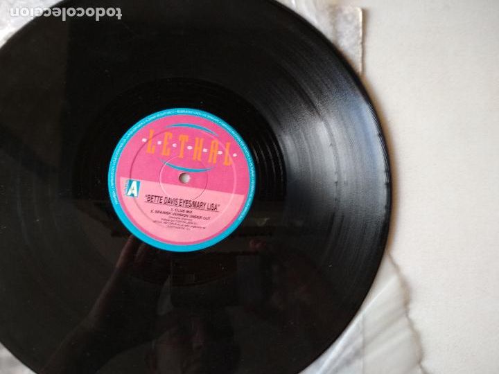 Discos de vinilo: Mary Lisa &ndash; Bette Davis Eyes, 1986 - Foto 3