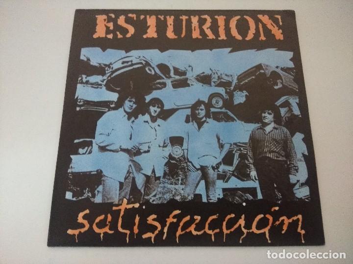 Discos de vinilo: ESTURION/SATISFACCION/SINGLE PROMOCIONAL. - Foto 1