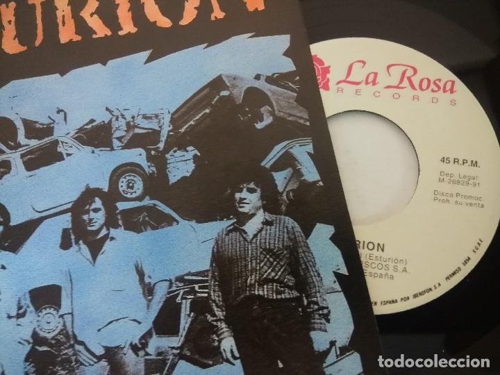 Discos de vinilo: ESTURION/SATISFACCION/SINGLE PROMOCIONAL. - Foto 2