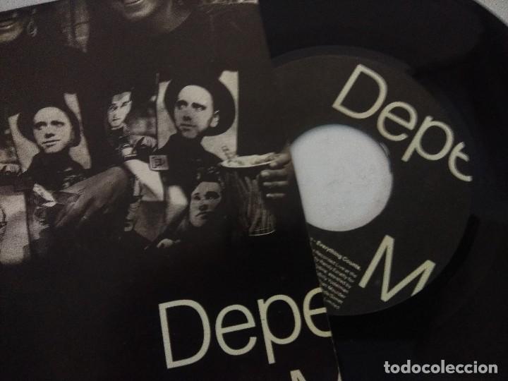 Discos de vinilo: DEPECHE MODE/EVERYTHING COUNTS,NOTHING/RECORDED LIVE/SINGLE PROMOCIONAL. - Foto 2