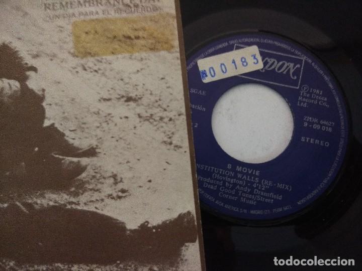 Discos de vinilo: B-MOVIE/REMENBRANCE DAY/SINGLE. - Foto 2