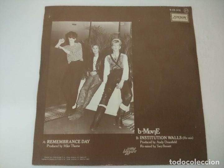 Discos de vinilo: B-MOVIE/REMENBRANCE DAY/SINGLE. - Foto 3