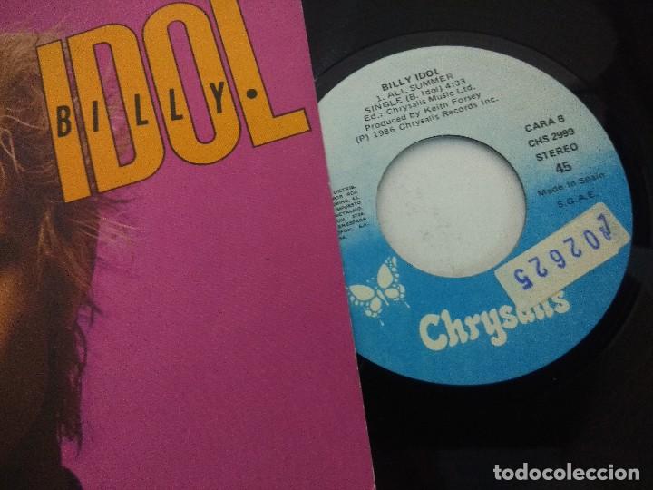 Discos de vinilo: BILLY IDOL/TO BE A LOVER/SINGLE. - Foto 2