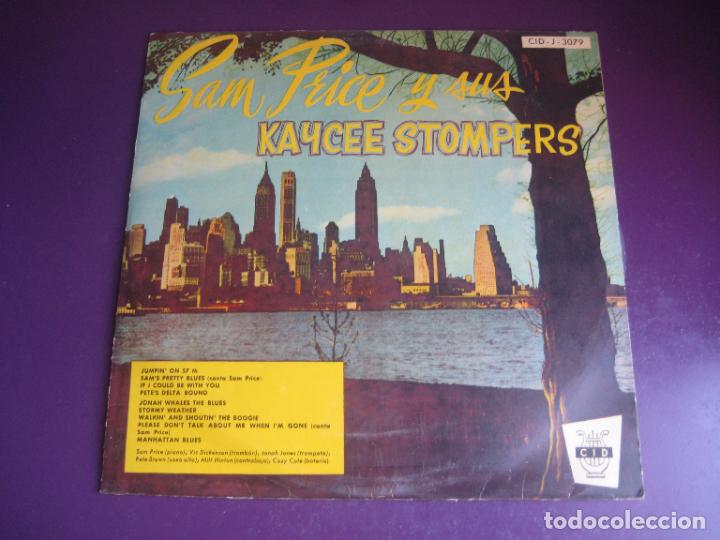 Dischi in vinile: Sam Price Y Sus Kaycee Stompers - LP CID 1959 - JAZZ BLUES - POCO USO