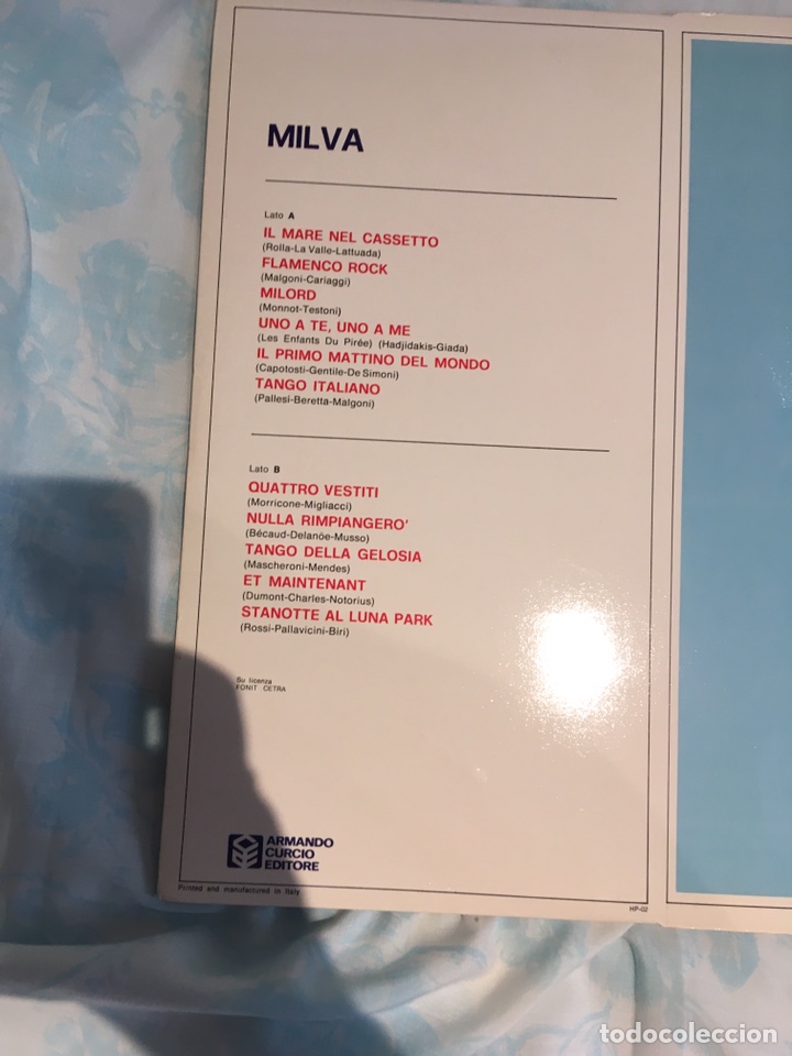 Discos de vinilo: Milva: 2 vinilos - Foto 2