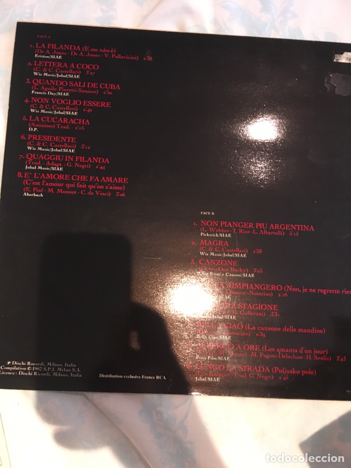Discos de vinilo: Milva: 2 vinilos - Foto 3