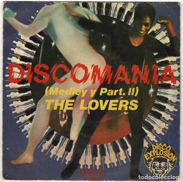Discos de vinilo: The Lovers - Discomania (Medley y Part. II). Single - Foto 1