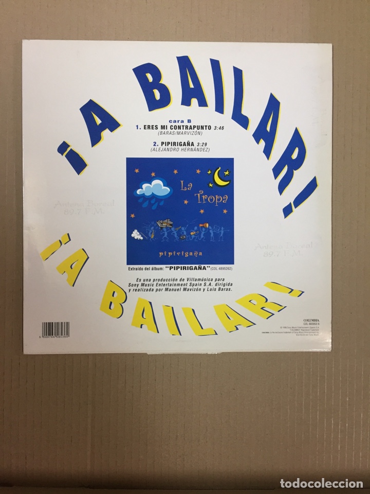 Discos de vinilo: A BAILAR, RAFA SERNA / LA TROPA (pipiriga&ntilde;a) - Foto 2