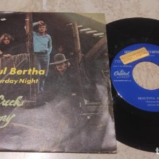 Discos de vinilo: GOOSE CREEK SYMPHONY SG 1970 /BEAUTIFUL BERTHA / BIG TIME SATURDAY NIGHT - HIPPY ROCK 70'-PROMO¡¡¡¡