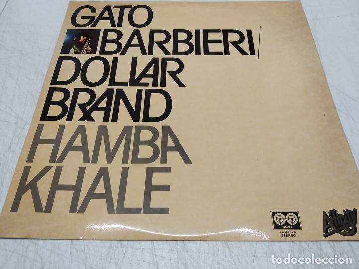 Discos de vinilo: Gato Barbieri / Dollar Brand - Hamba Khale - Foto 1