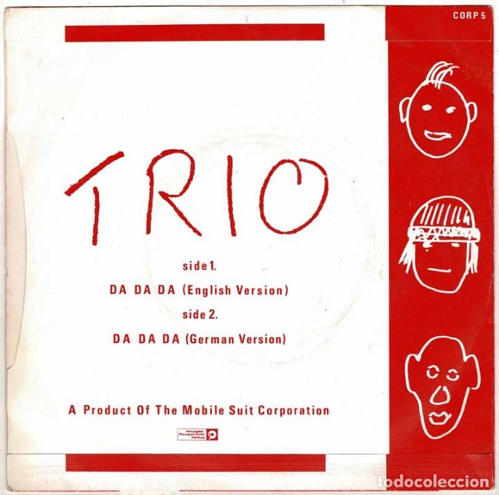 Discos de vinilo: Trio - Da, da, da (English & German versions). Single - Foto 2