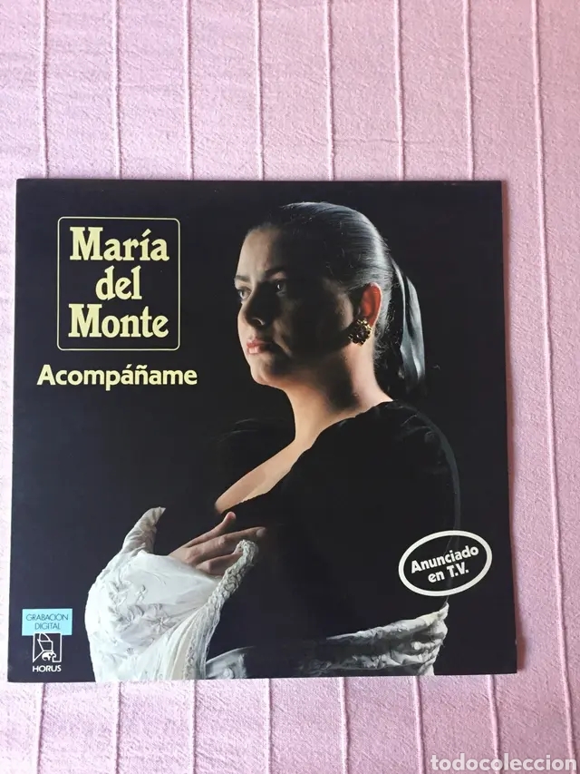 Discos de vinilo: LP MAR&Iacute;A DEL MONTE ACOMPA&Ntilde;AME - Foto 1