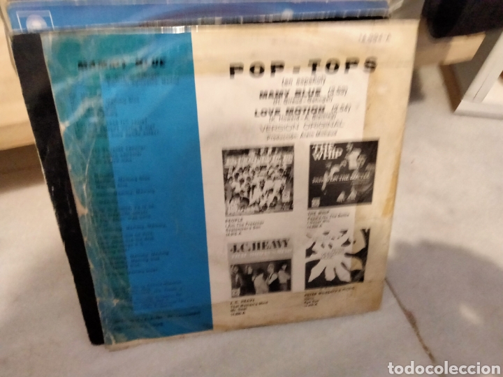 Discos de vinilo: Pop tops - Mamy blue - Foto 2