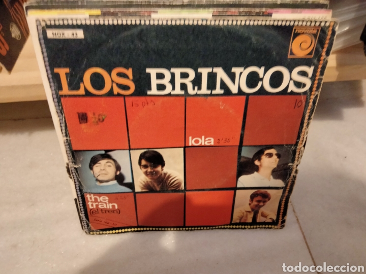Discos de vinilo: Los brincos - Lola, the train - Foto 1