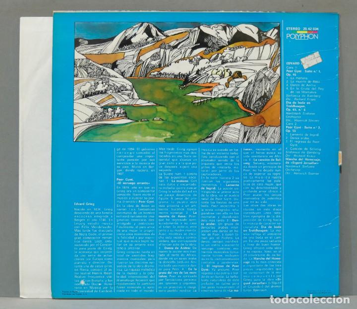 Discos de vinilo: LP. Peer Gynt Suites - Foto 2