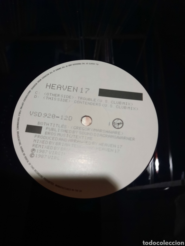 Discos de vinilo: Heaven 17 - Double trouble. Doble maxi - Foto 3