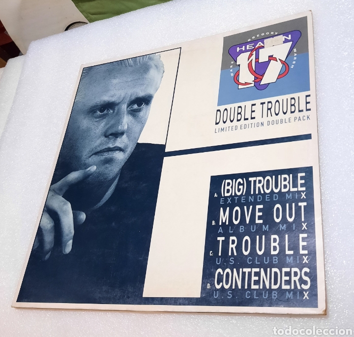 Discos de vinilo: Heaven 17 - Double trouble. Doble maxi - Foto 1