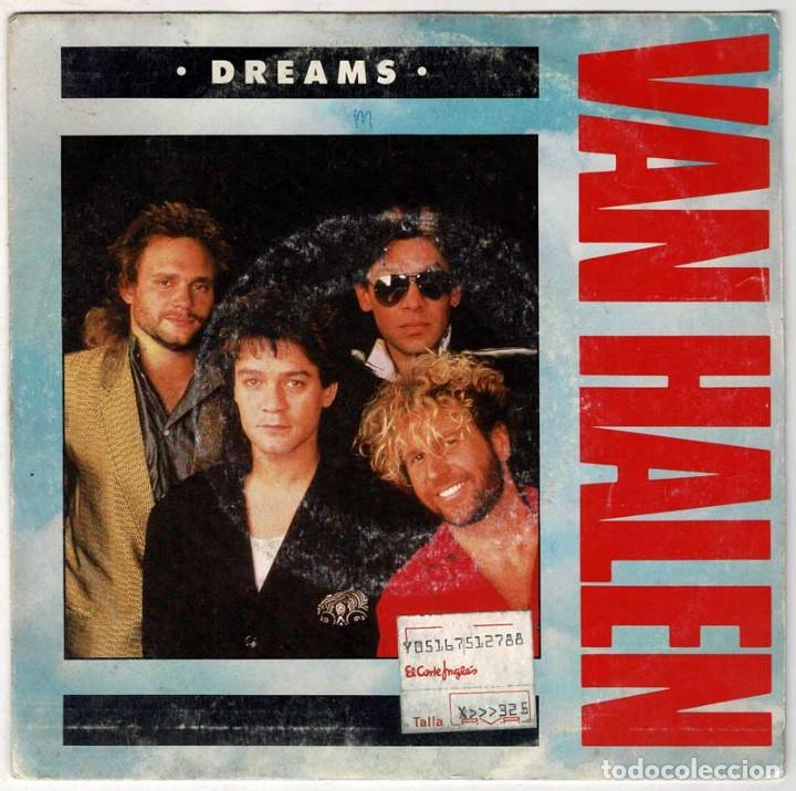 Discos de vinilo: Van Halen - Dreams / Inside. Single - Foto 1