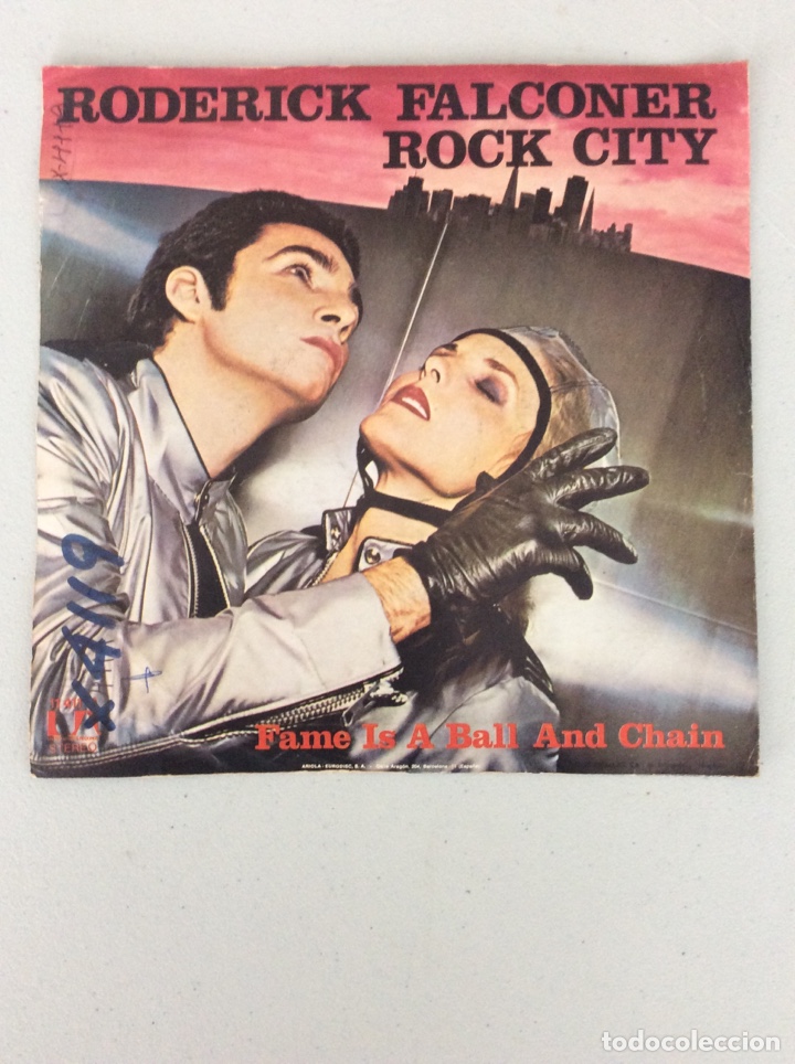 Discos de vinilo: Roderick Falconer. Rock city - Foto 2