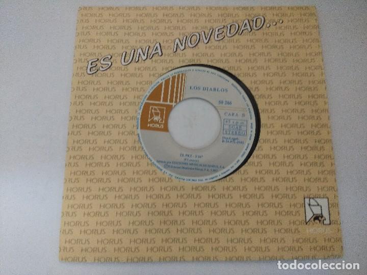 Discos de vinilo: LOS DIABLOS/EL PEZ/SINGLE. - Foto 1