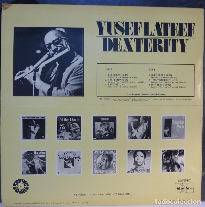 Discos de vinilo: YUSEF LATEEF // DEXTERITY // 1977 // (VG VG). LP - Foto 2