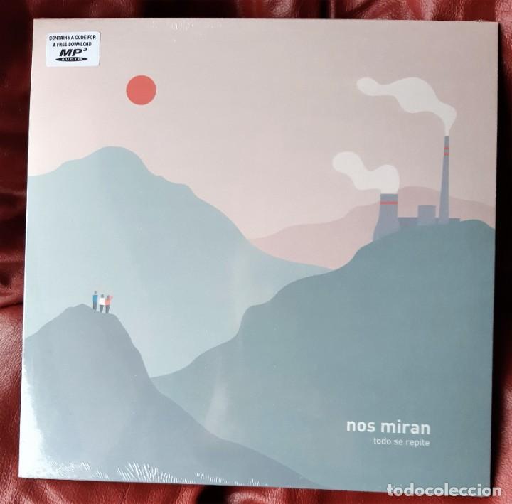 Discos de vinilo: NOS MIRAN - TODO SE REPITE LP - Foto 1