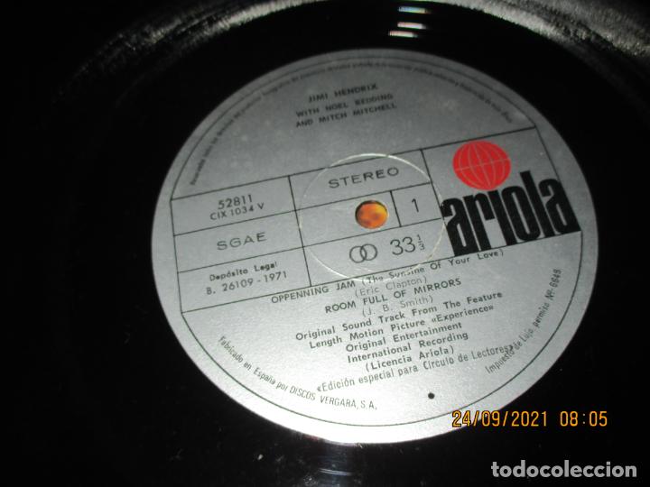 Discos de vinilo: JIMI HENDRIX & NOEL REDDING & MITCH MITCHELL - EXPERIENCE - SAIN - ARIOLA - REF 52811 - L - - Foto 3