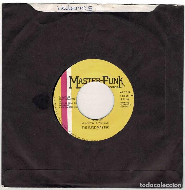 Discos de vinilo: The Funk Master - Its over. Single (s&oacute;lo vinilo) - Foto 2