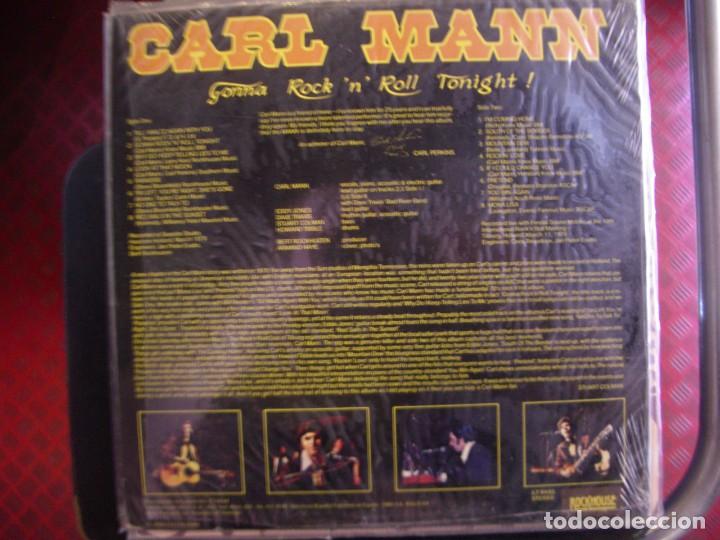 Discos de vinilo: CARL MANN- GONNA ROCK N ROLL TONIGHT. LP. - Foto 2
